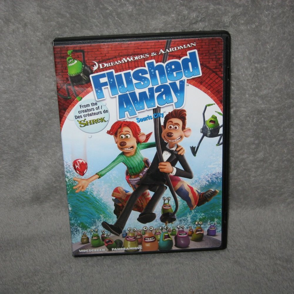 DVD - Cartoon Dreamworks Flushed Away A.30